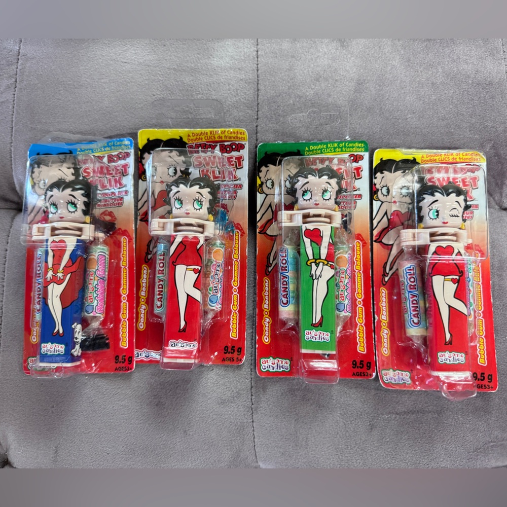 Vintage Betty Boo Pez Never Opened